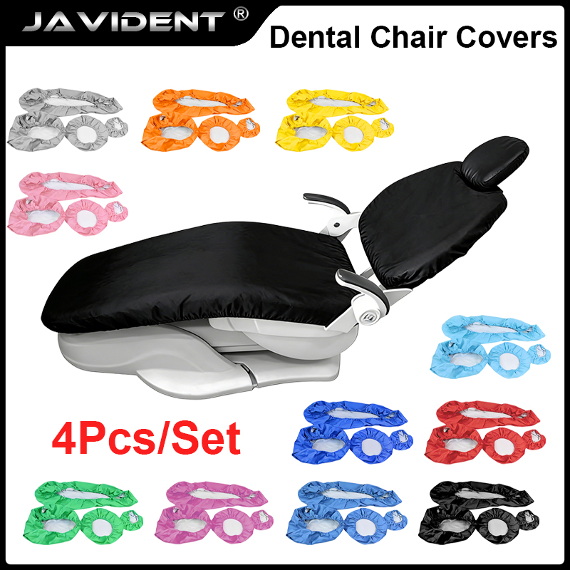 Dental Chair Unit Complete - Four-Piece Dental Chair Cover Set for