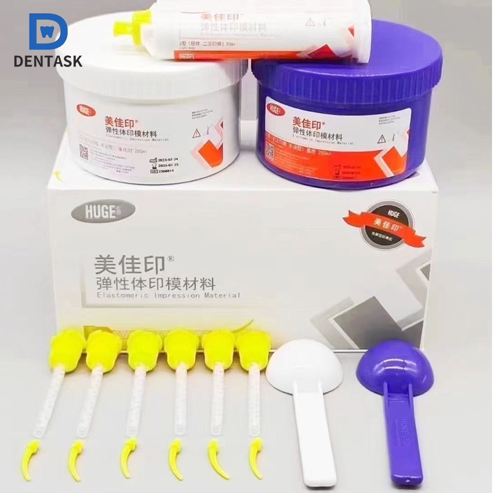 Dental Impression Material Kit - Dental Silicone Impression Material Heavy Light