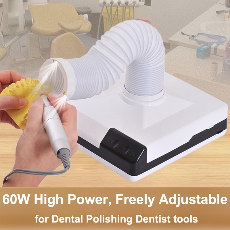 60W LED Dental Vacuum Cleaner  - đánh giá và giá Dental Lab Dust Collector