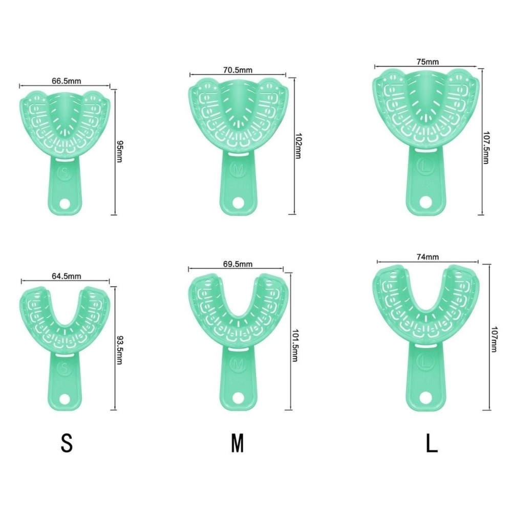 FULAIGE 6Pcs/Set Disposable De - đánh giá và giá Dental Impression Material Kit