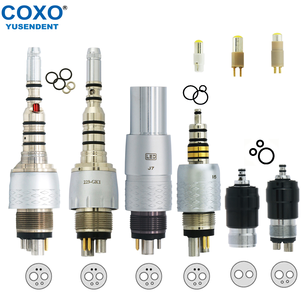 COXO Dental Quick Coupling LED - đánh giá và giá Dental Handpiece Low Speed