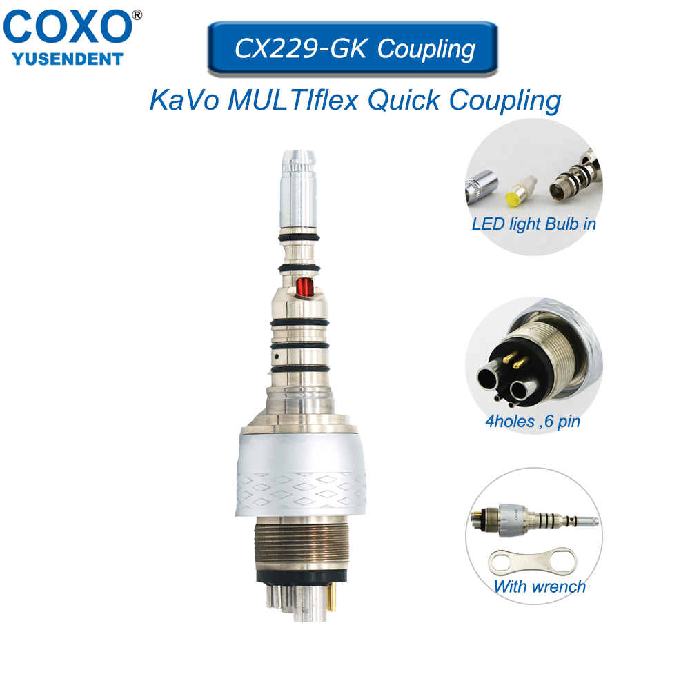 COXO Dental Quick Coupling LED - đánh giá và giá Dental Handpiece Low Speed