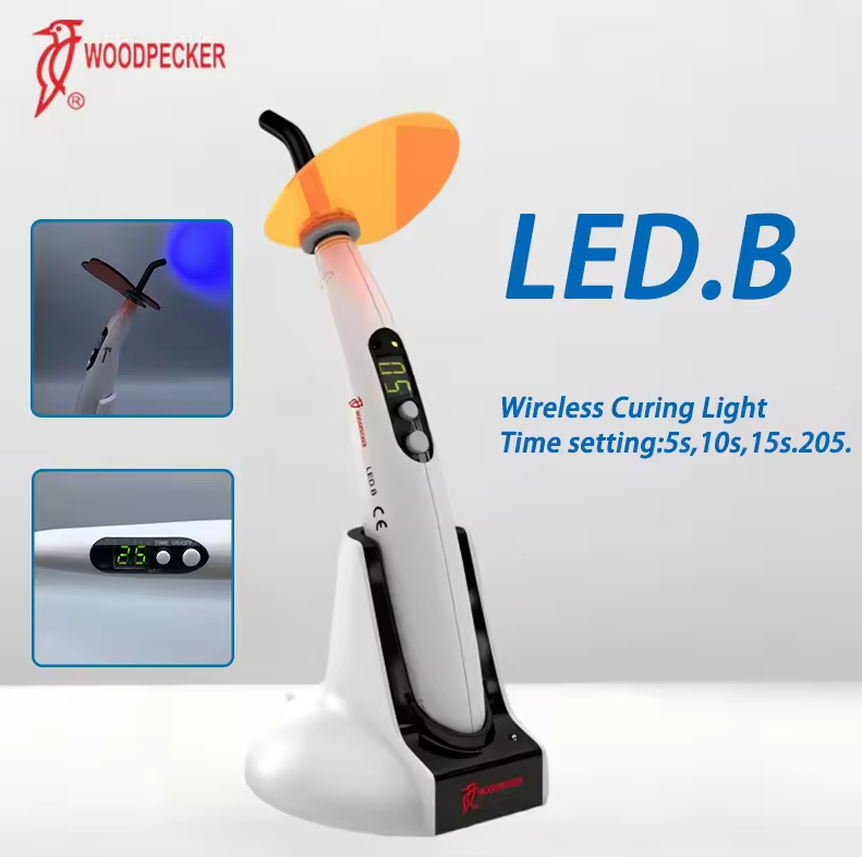 Dental Curing Light Woodpecker - đánh giá và giá Dental Curing Light Wireless Led