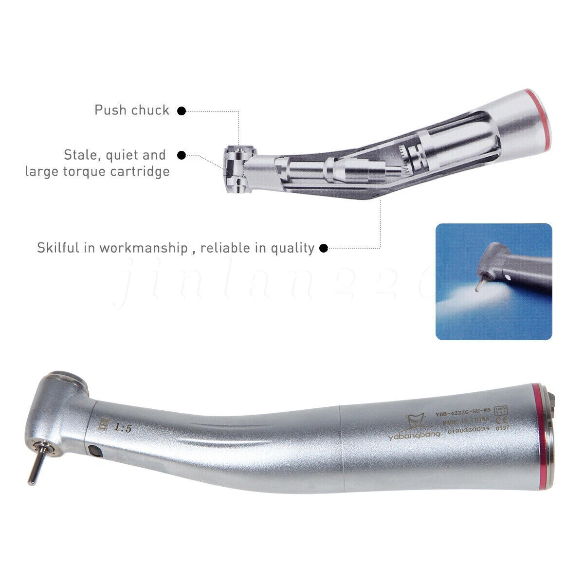 Ti-MAX X95L Dental 1:5 Fiber O - đánh giá và giá Dental Handpiece Low Speed