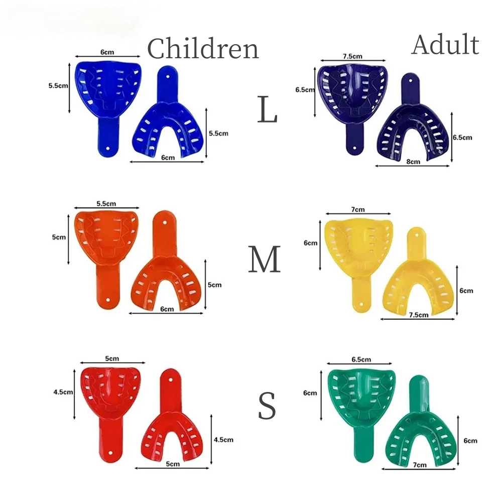 12Pcs/Set Disposable Plastic D - đánh giá và giá Dental Impression Material Kit
