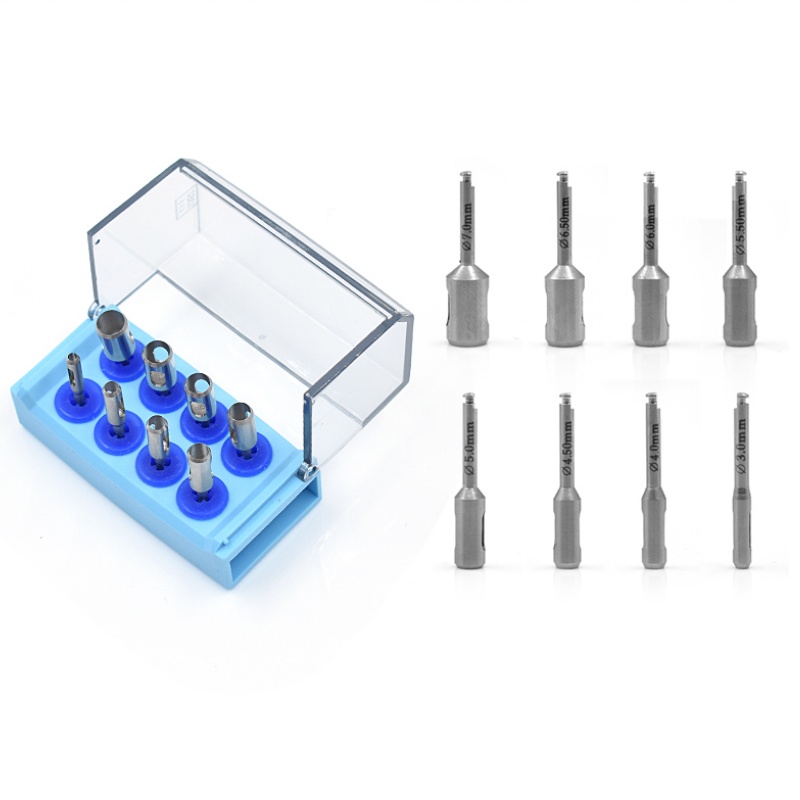 8Pcs Dental Implant Tissue Pun - đánh giá và giá Dental Handpiece Low Speed