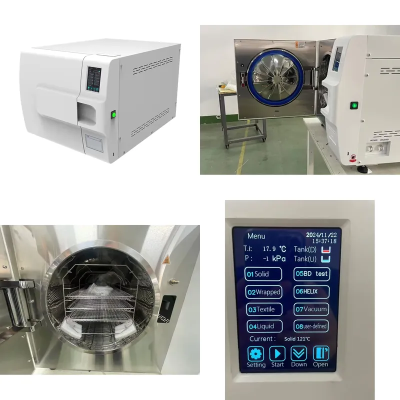 for Automatic Portal Class B B - đánh giá và giá Dental Autoclave Sterilizer 18L