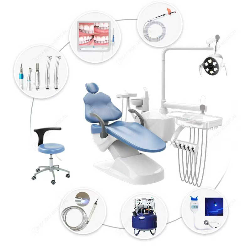 Removable spittoon 90° removab - đánh giá và giá Dental Chair Unit Complete