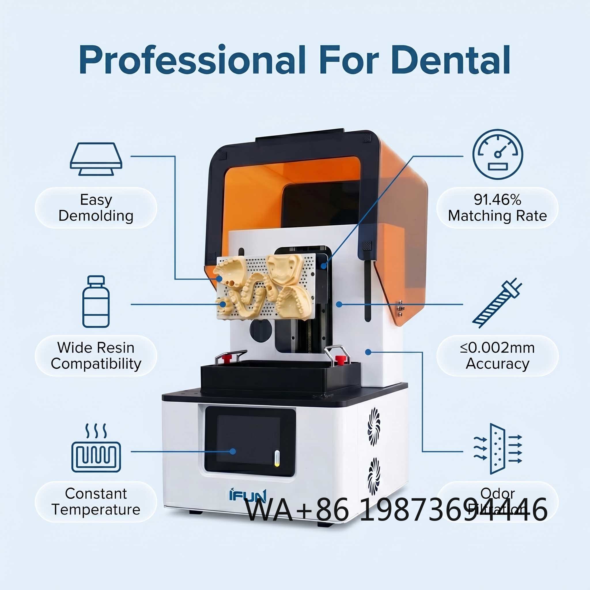 Professional Resin Dental 3D P - đánh giá và giá Dental 3D Printer Resin