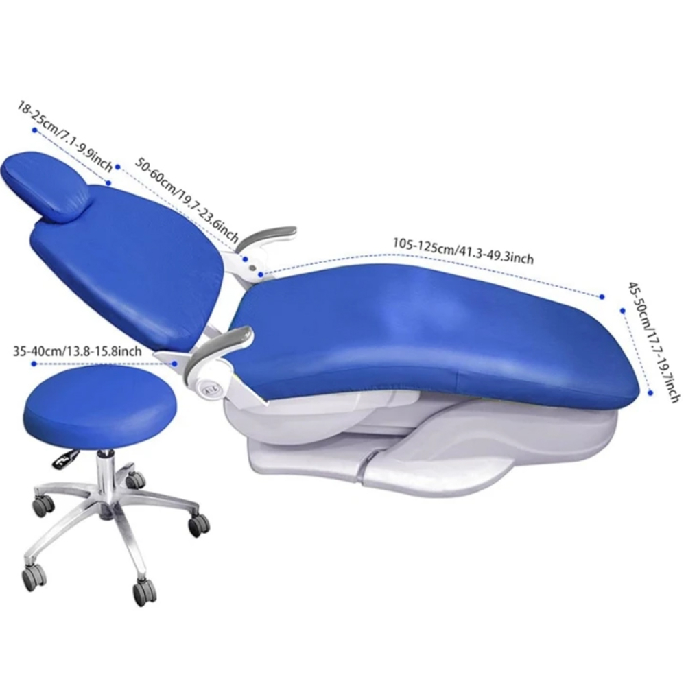 Dental Chair Cover Unit PU Lea - đánh giá và giá Dental Chair Unit Complete