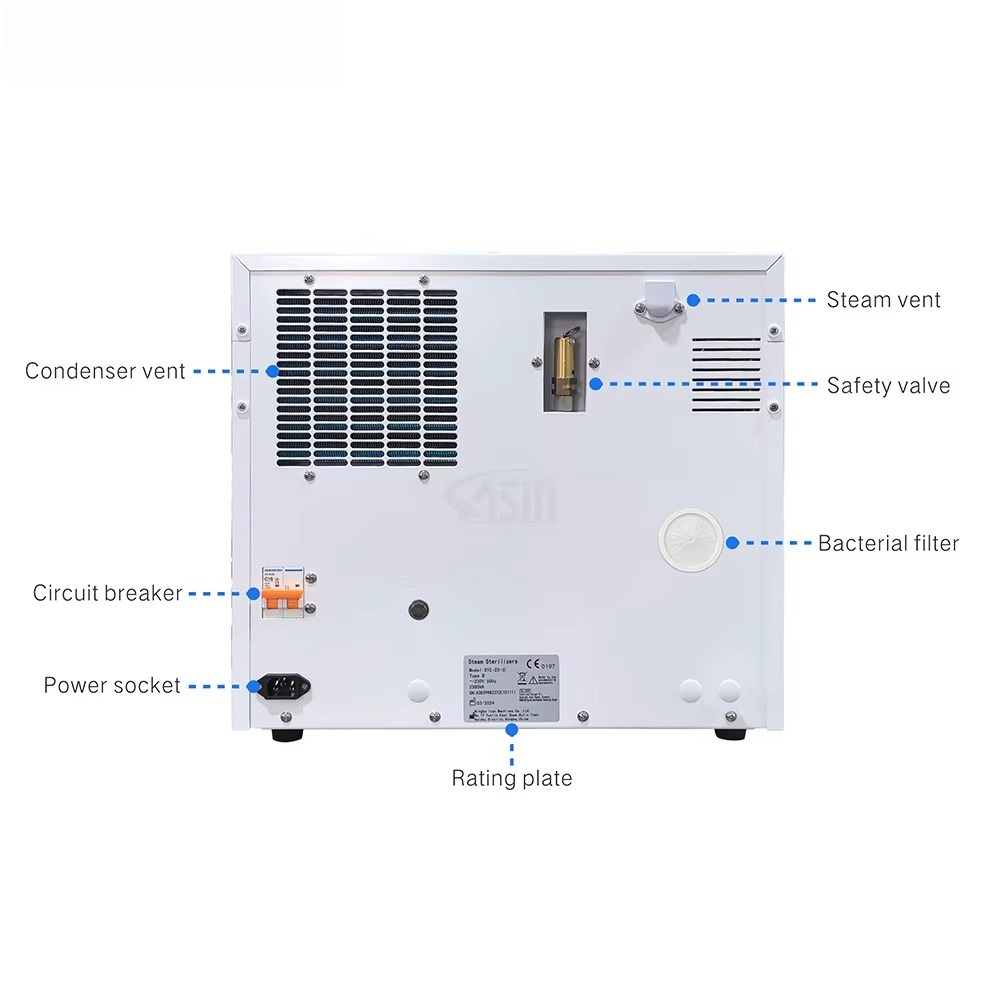 Dental Autoclave 18L 23L Steri - đánh giá và giá Dental Autoclave Sterilizer 18L