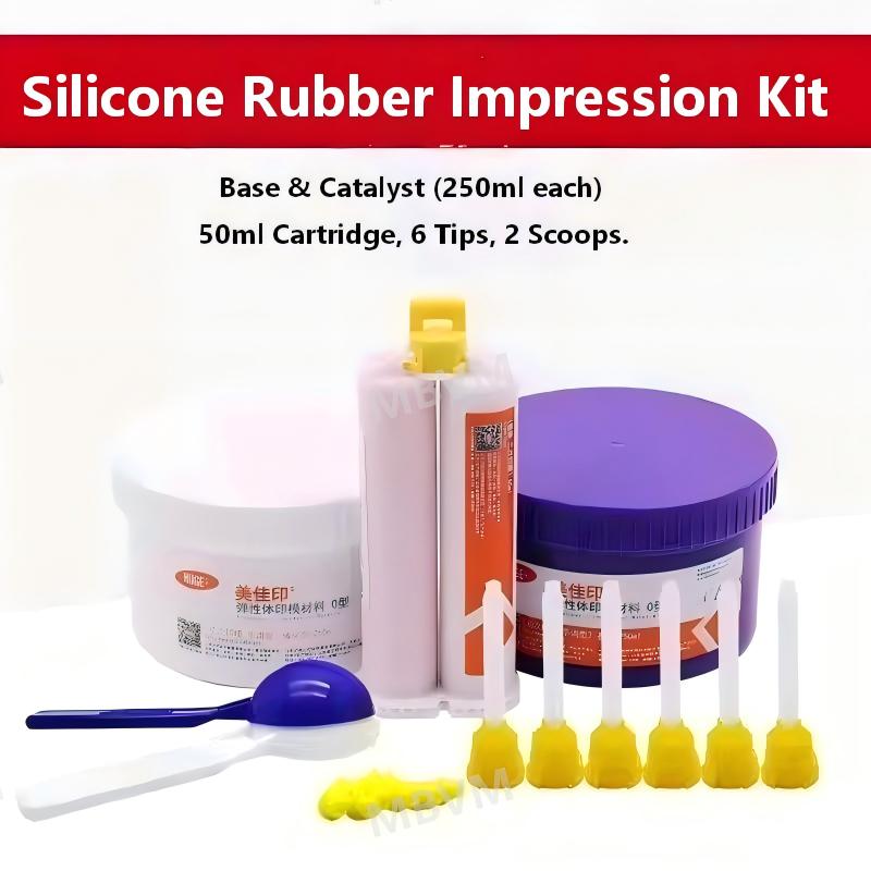 1Set Dental Silicone Impressio - đánh giá và giá Dental Impression Material Kit